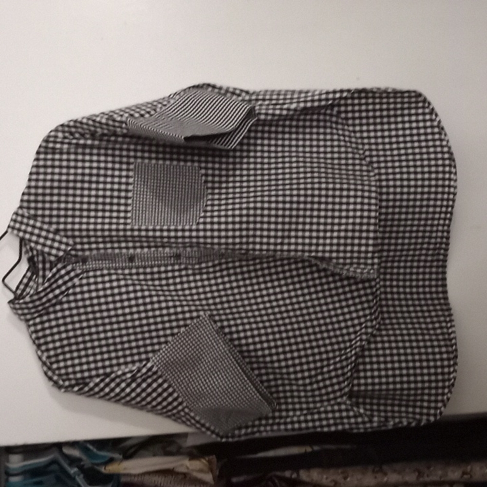 Madewell Gingham Play Button Down Shirt